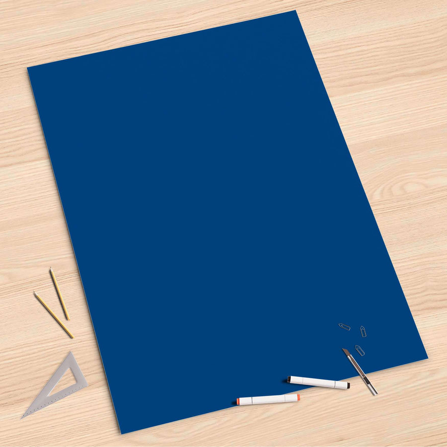 Folienbogen Blau Dark - 80x120 cm