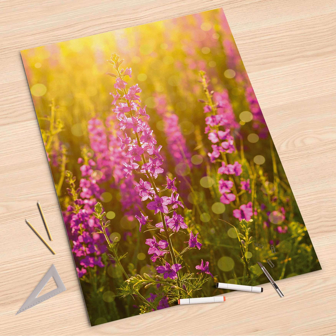 Folienbogen Flower Meadow - 80x120 cm