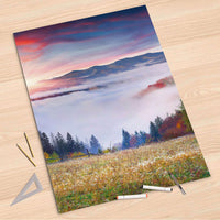 Folienbogen Herbstwald - 80x120 cm