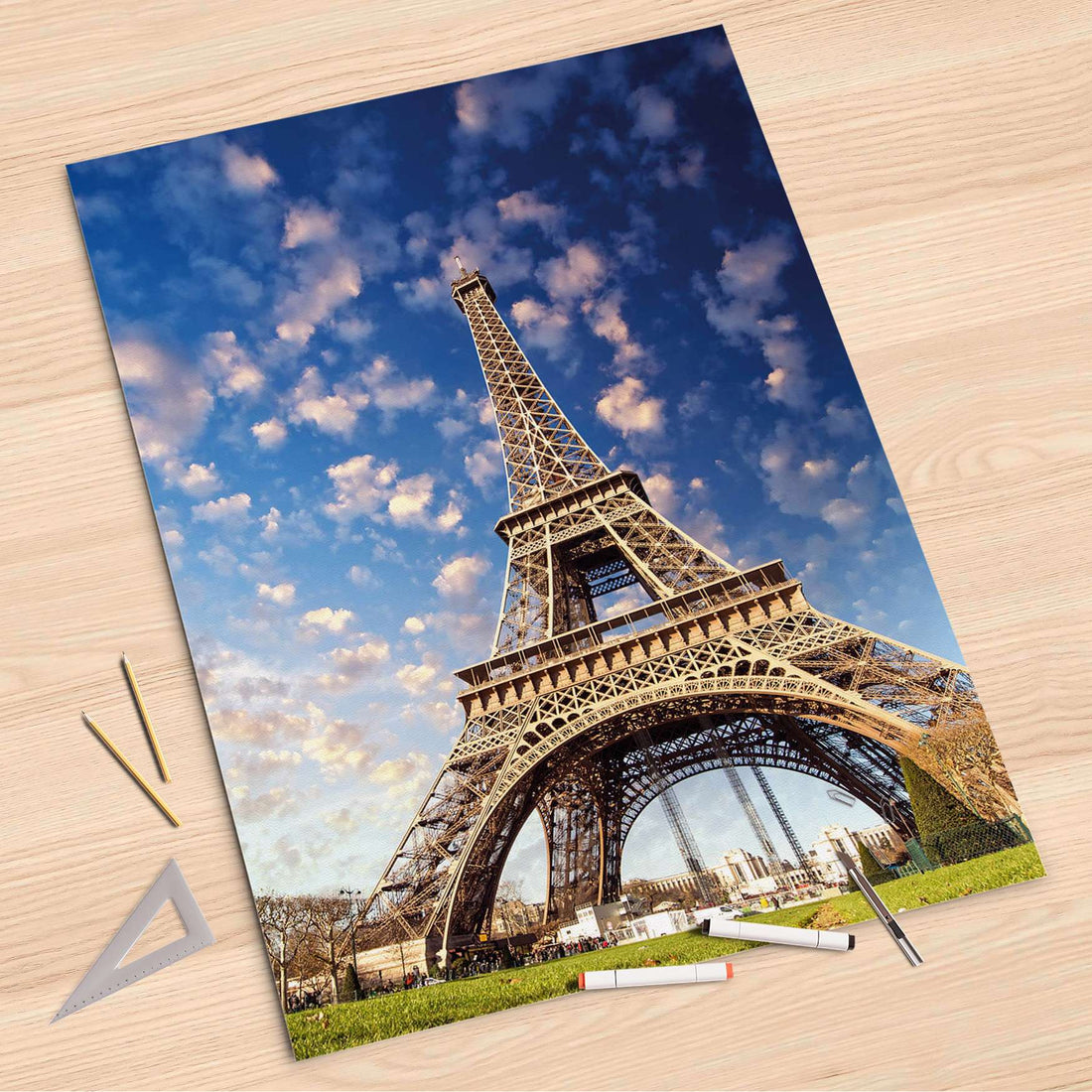 Folienbogen La Tour Eiffel - 80x120 cm