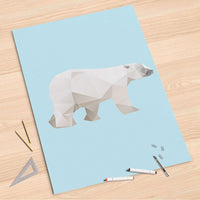 Folienbogen Origami Polar Bear - 80x120 cm