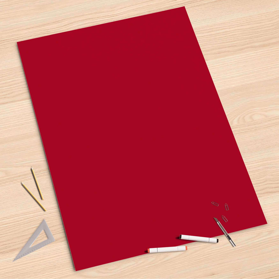 Folienbogen Rot Dark - 80x120 cm