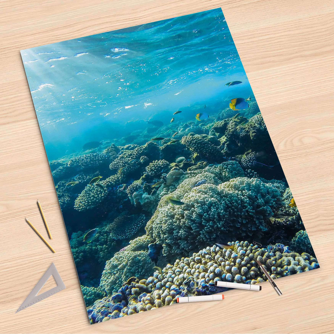Folienbogen Underwater World - 80x120 cm