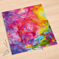 Folienbogen Abstract Watercolor - 90x90 cm