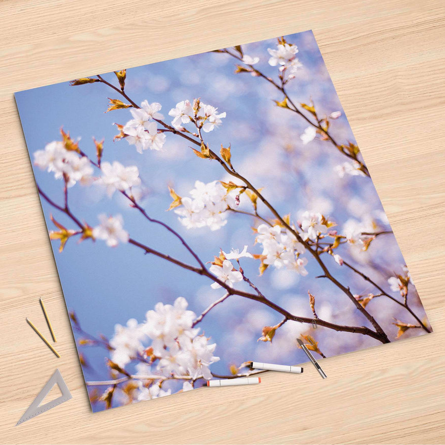 Folienbogen Apple Blossoms - 90x90 cm