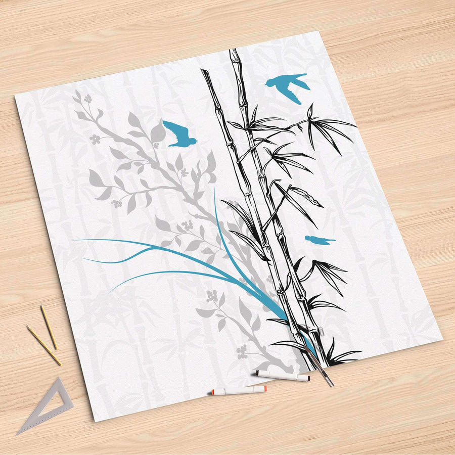 Folienbogen Bamboo 1 - 90x90 cm