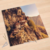 Folienbogen Bhutans Paradise - 90x90 cm