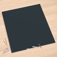 Folienbogen Blaugrau Dark - 90x90 cm