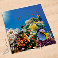 Folienbogen Coral Reef - 90x90 cm
