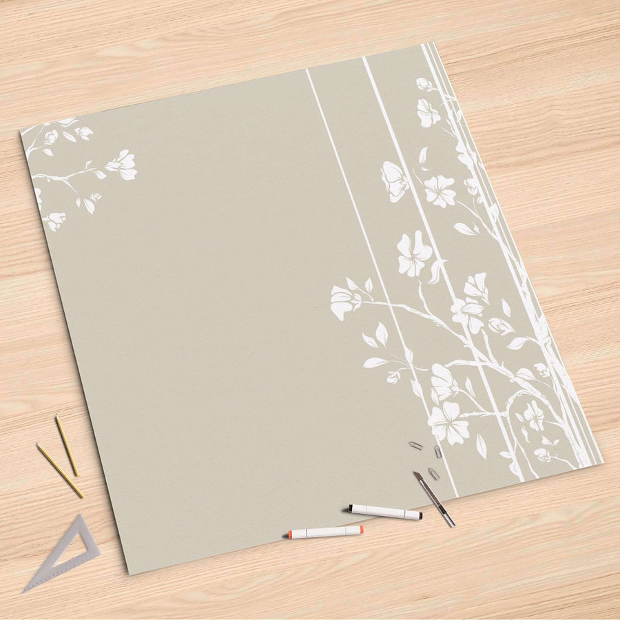 Folienbogen Florals Plain 3 - 90x90 cm