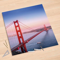 Folienbogen Golden Gate - 90x90 cm