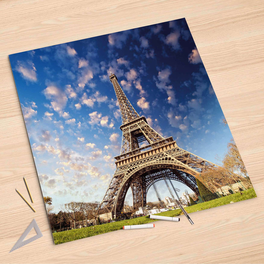 Folienbogen La Tour Eiffel - 90x90 cm