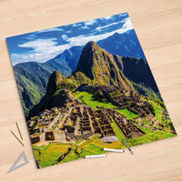 Folienbogen Machu Picchu - 90x90 cm