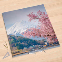 Folienbogen Mount Fuji - 90x90 cm
