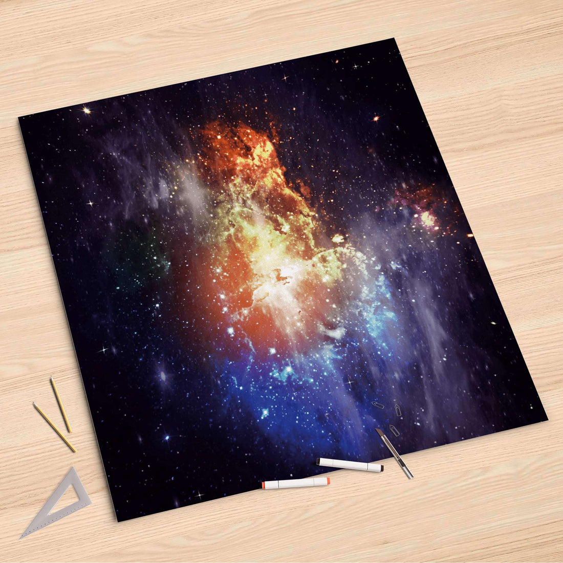 Folienbogen Nebula - 90x90 cm