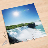 Folienbogen Niagara Falls - 90x90 cm