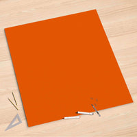 Folienbogen Orange Dark - 90x90 cm