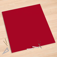 Folienbogen Rot Dark - 90x90 cm