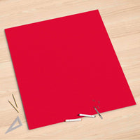 Folienbogen Rot Light - 90x90 cm