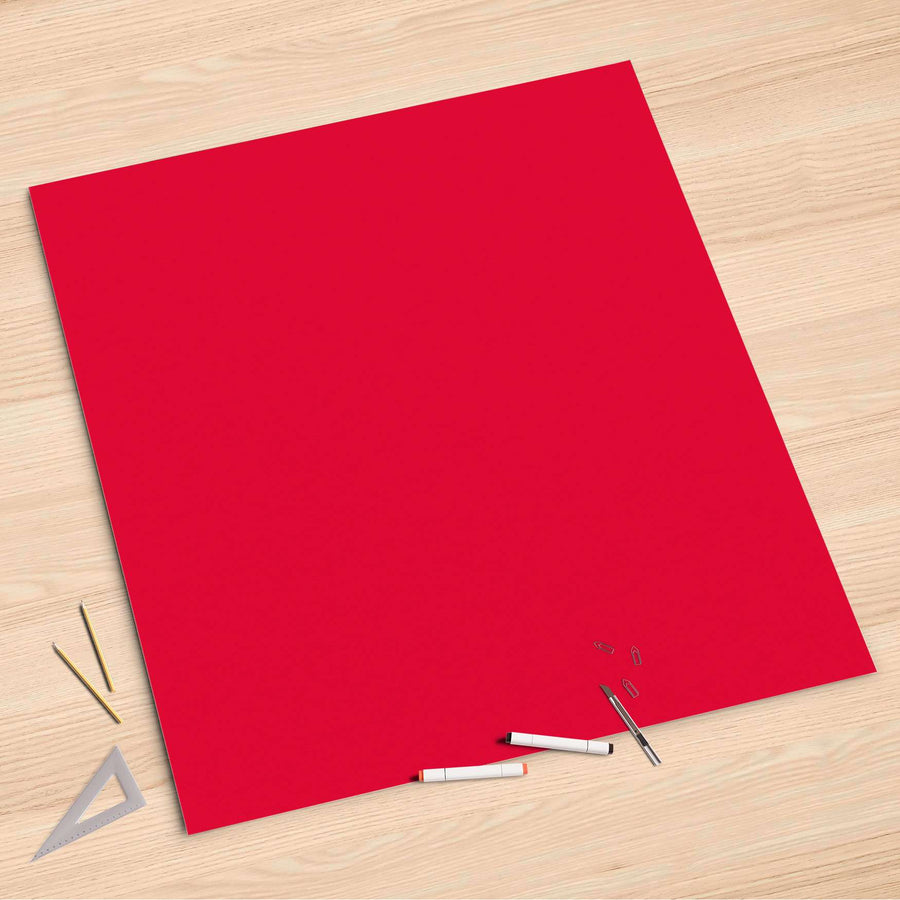 Folienbogen Rot Light - 90x90 cm