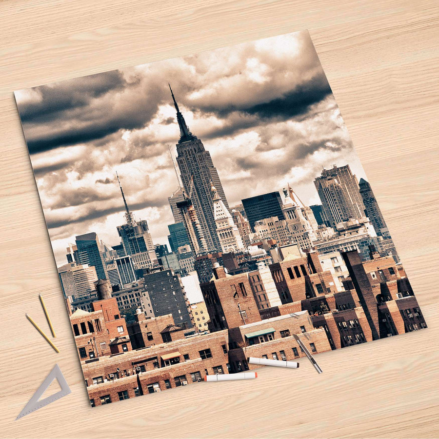 Folienbogen Skyline NYC - 90x90 cm