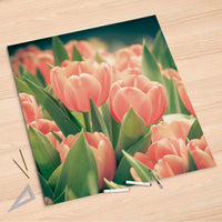 Folienbogen Tulips for You - 90x90 cm