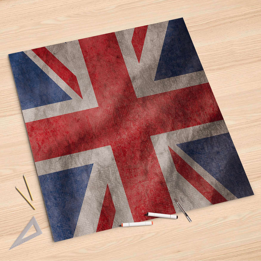 Folienbogen Union Jack - 90x90 cm