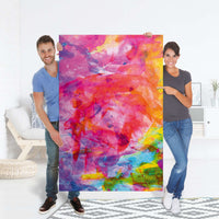 Selbstklebender Folienbogen Abstract Watercolor - Größe: 100x150 cm
