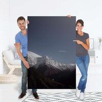 Selbstklebender Folienbogen Mountain Sky - Größe: 100x150 cm