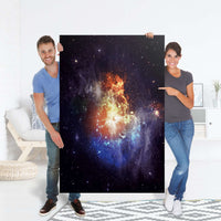 Selbstklebender Folienbogen Nebula - Größe: 100x150 cm