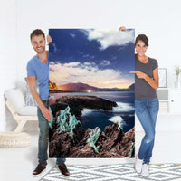 Selbstklebender Folienbogen Seaside - Größe: 100x150 cm