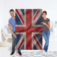 Selbstklebender Folienbogen Union Jack - Größe: 100x150 cm