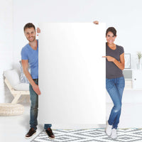 Selbstklebender Folienbogen Weiß - Größe: 100x150 cm