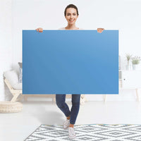 Selbstklebender Folienbogen Blau Light - Größe: 120x80 cm