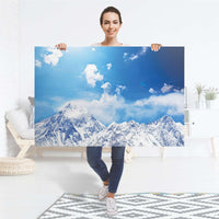 Selbstklebender Folienbogen Everest - Größe: 120x80 cm