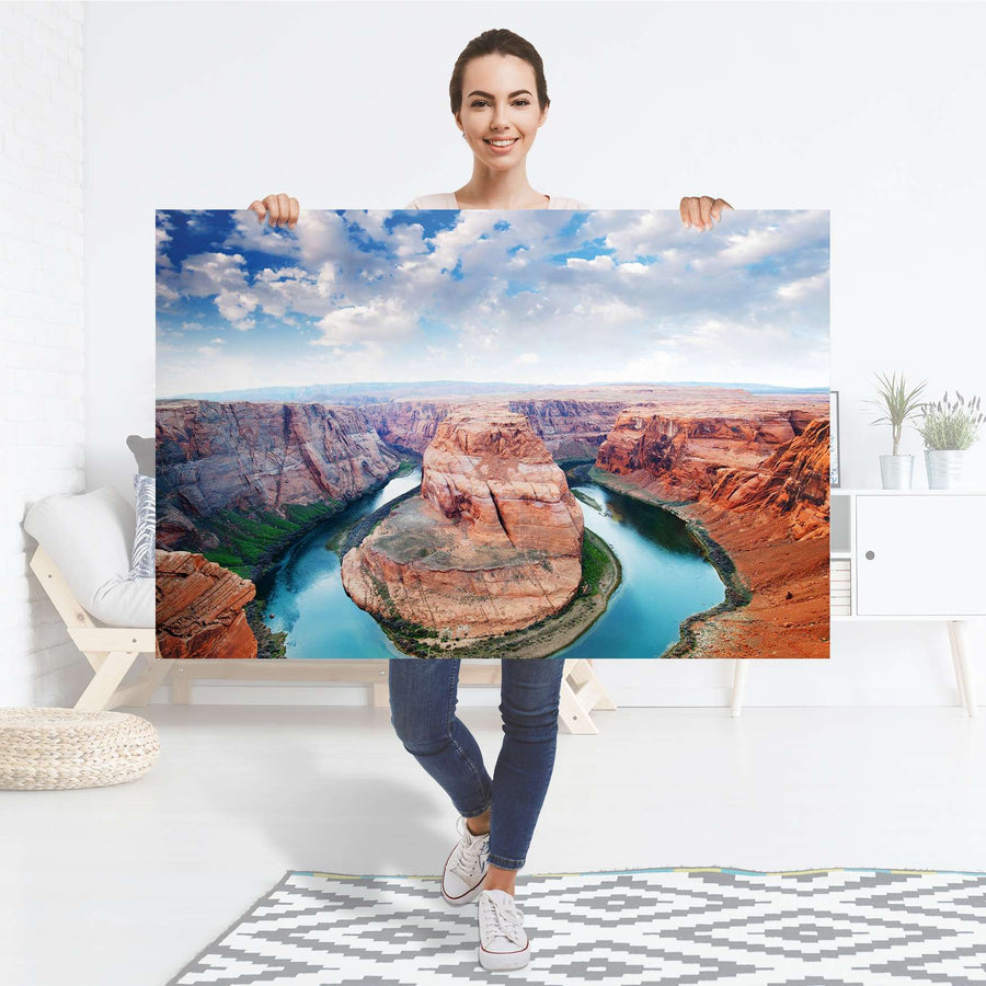 Selbstklebender Folienbogen Grand Canyon - Größe: 120x80 cm