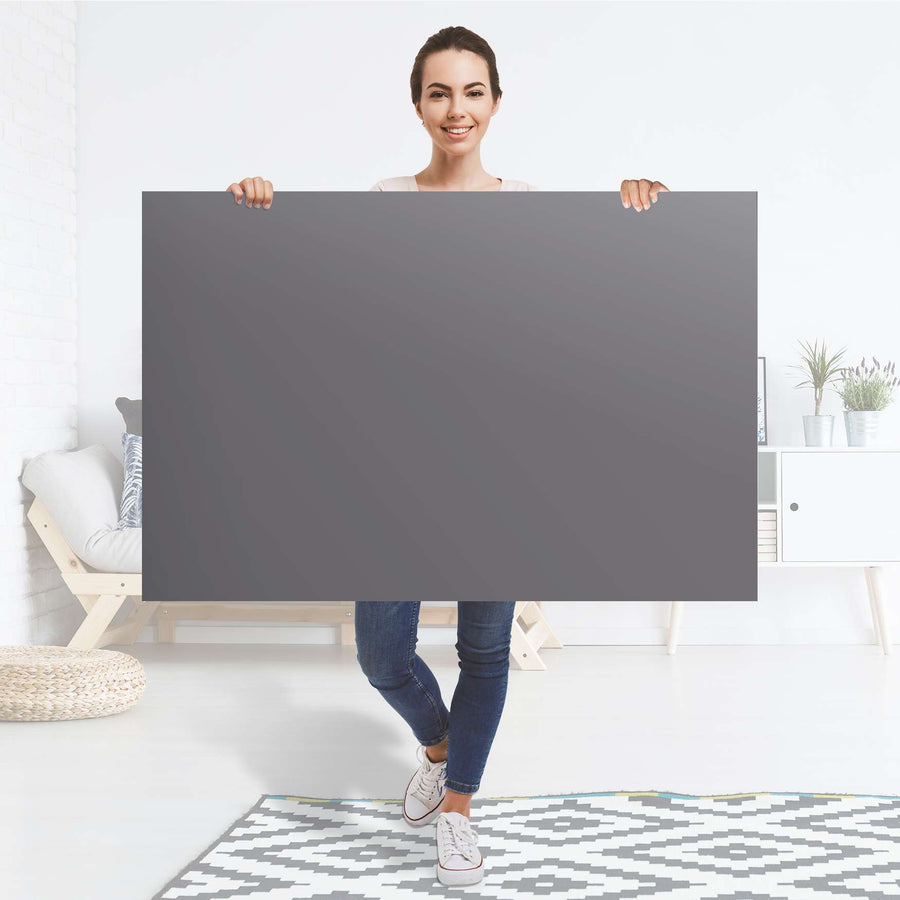 Selbstklebender Folienbogen Grau Light - Größe: 120x80 cm