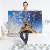 Selbstklebender Folienbogen La Tour Eiffel - Größe: 120x80 cm