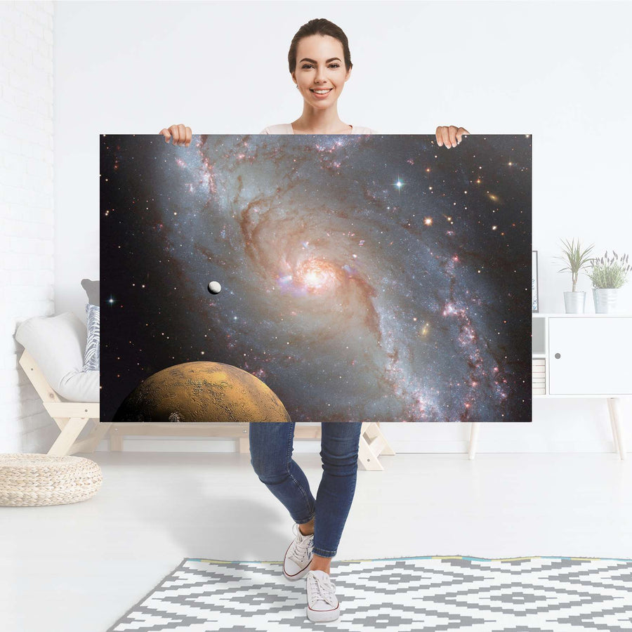 Selbstklebender Folienbogen Milky Way - Größe: 120x80 cm