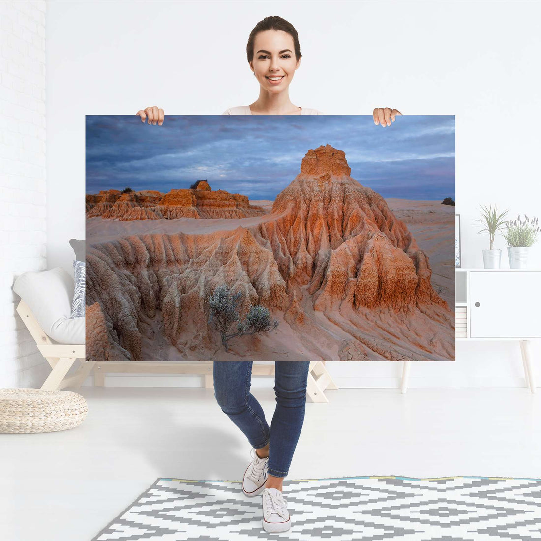 Selbstklebender Folienbogen Outback Australia - Größe: 120x80 cm