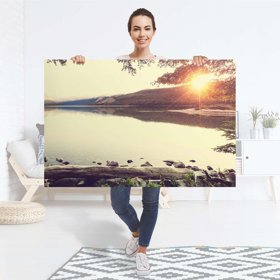 Selbstklebender Folienbogen Seaside Dreams - Größe: 120x80 cm