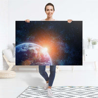 Selbstklebender Folienbogen Sunrise - Größe: 120x80 cm