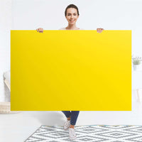 Selbstklebender Folienbogen Gelb Dark - Größe: 150x100 cm