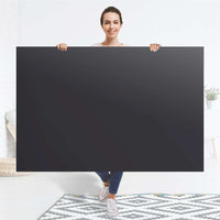 Selbstklebender Folienbogen Grau Dark - Größe: 150x100 cm