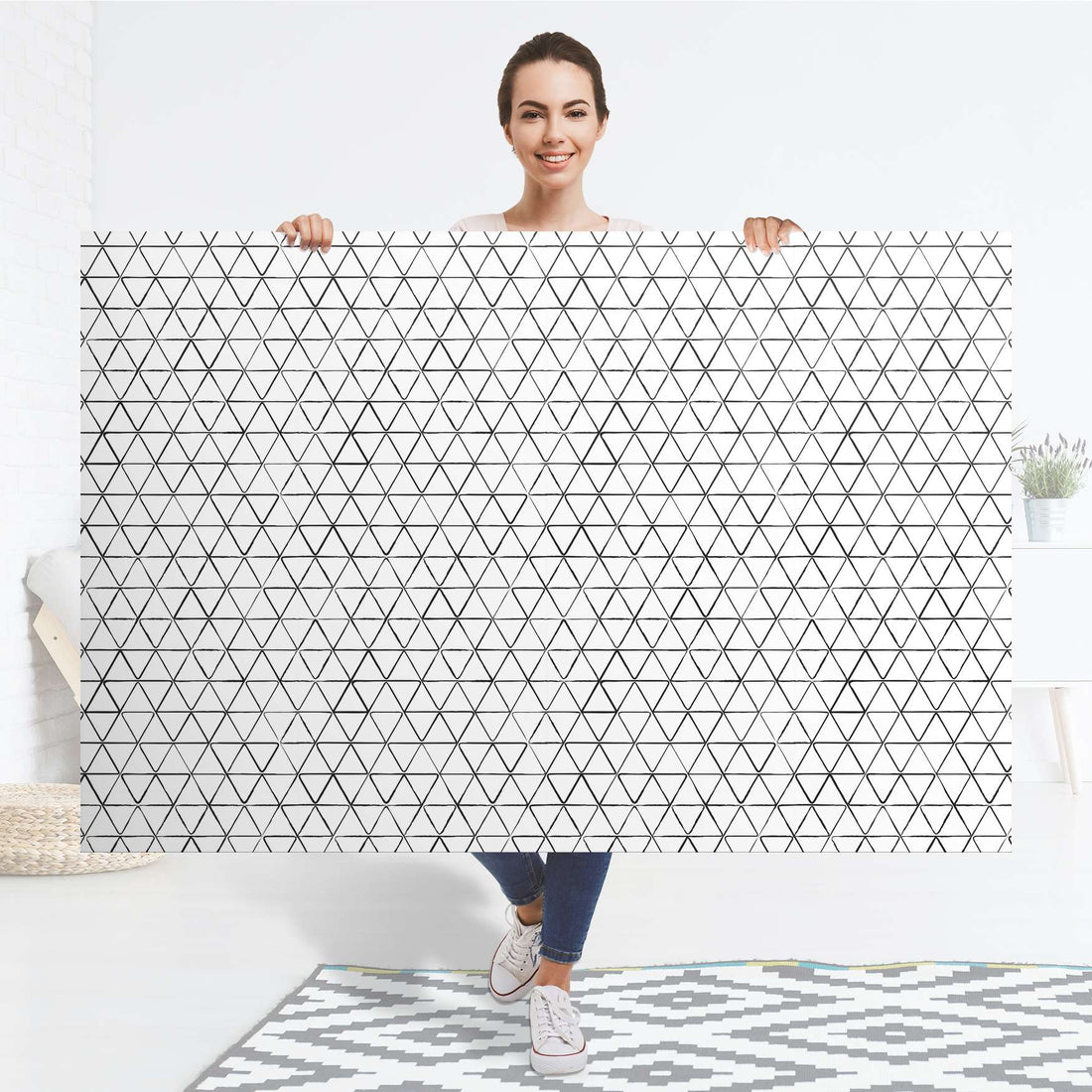 Selbstklebender Folienbogen Mediana - Größe: 150x100 cm