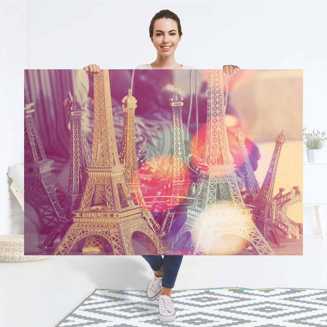 Selbstklebender Folienbogen Paris - Größe: 150x100 cm
