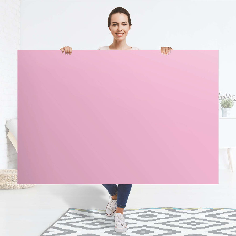 Selbstklebender Folienbogen Pink Light - Größe: 150x100 cm