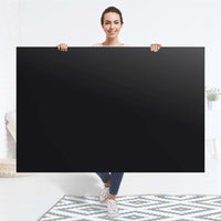Selbstklebender Folienbogen Schwarz - Größe: 150x100 cm