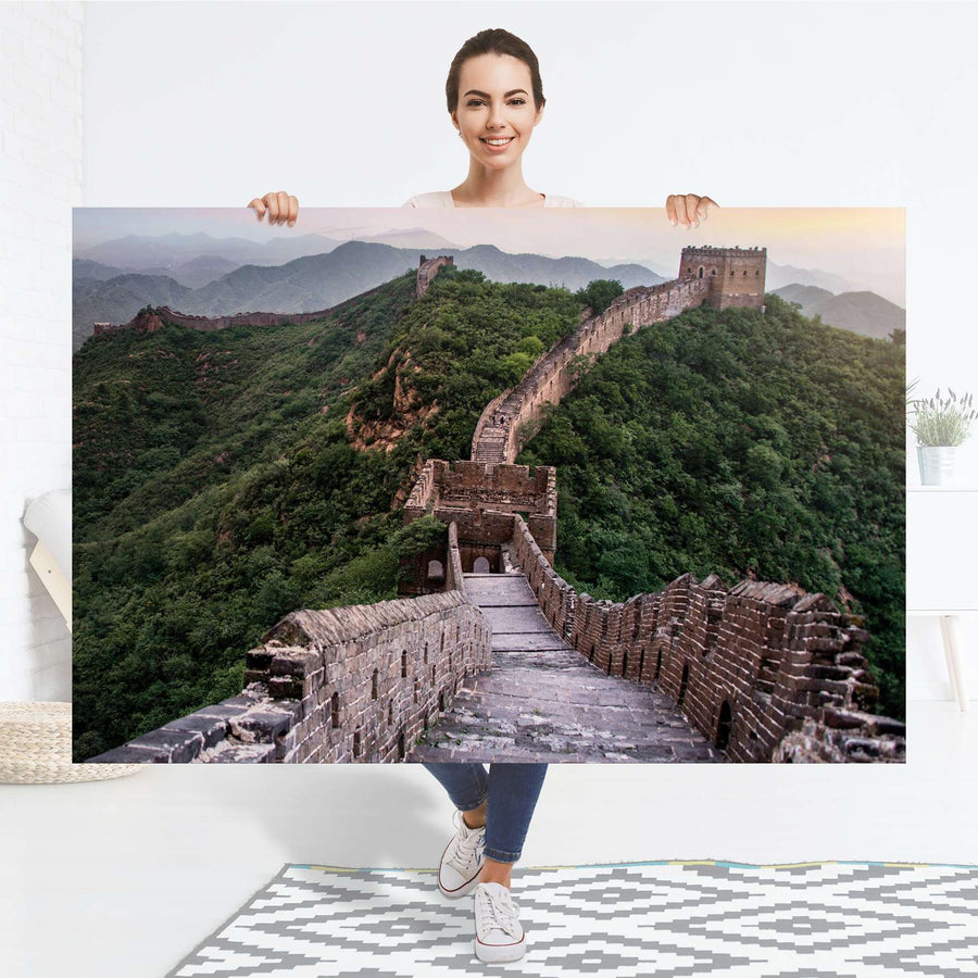 Selbstklebender Folienbogen The Great Wall - Größe: 150x100 cm