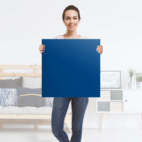 Selbstklebender Folienbogen Blau Dark - Größe: 60x60 cm